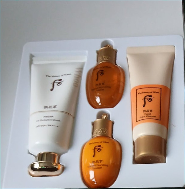 The History of Whoo Gongjinhyang Jinhaeyun Fresh Sun Cream Special Set SPF50+ PA gallery