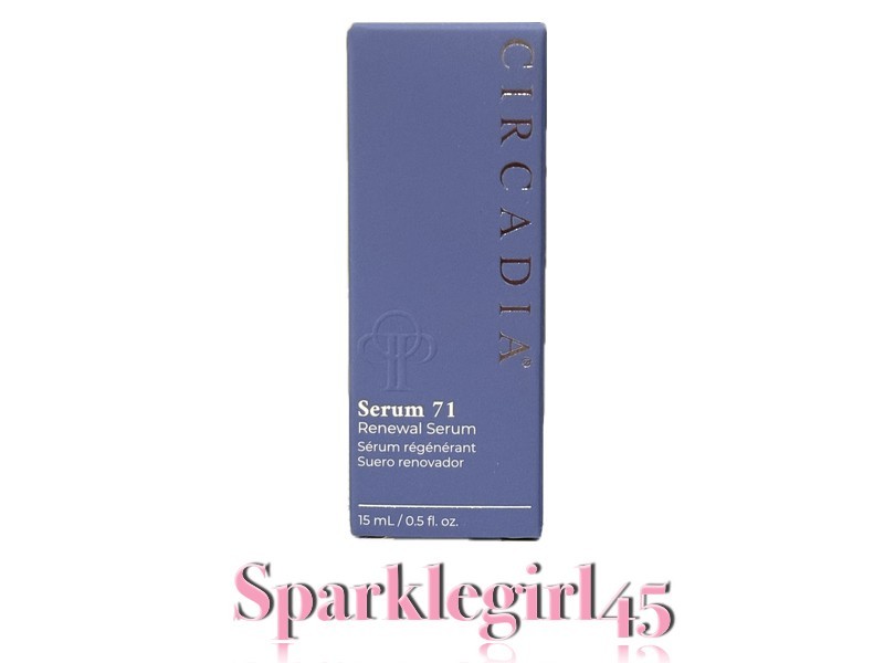 Circadia Serum 71. 15ml/0.5fl oz NEW IN BOX! FRESH! SEALED! EXP 08/28! FREE SHIP