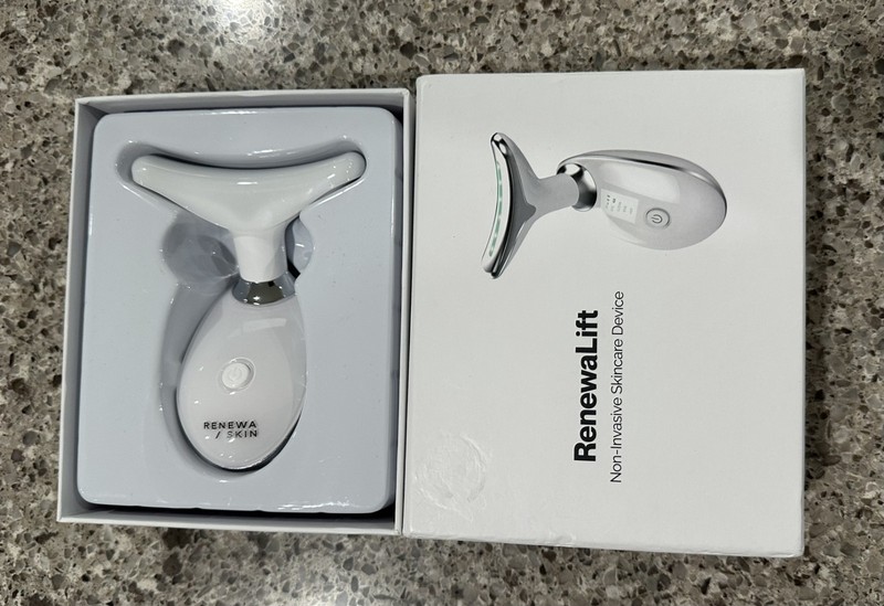 Renewa Lift Non-Invasive LED Skin Tightening Device Face Neck Brand New gallery