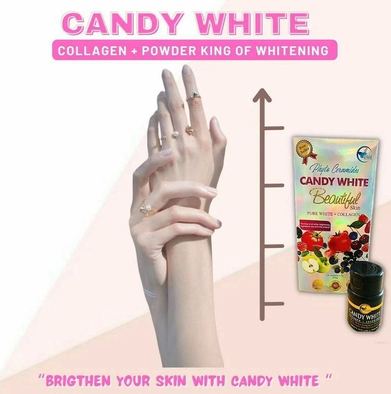 Phyto Collagen Candy White Fast Whitening 30 Sachet + White Booster ( X 2 ) gallery
