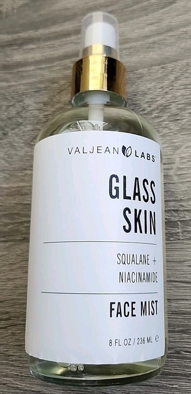 New Valjean Labs – Glass Skin – Squalane + Niacinamide Face Mist – 8 oz