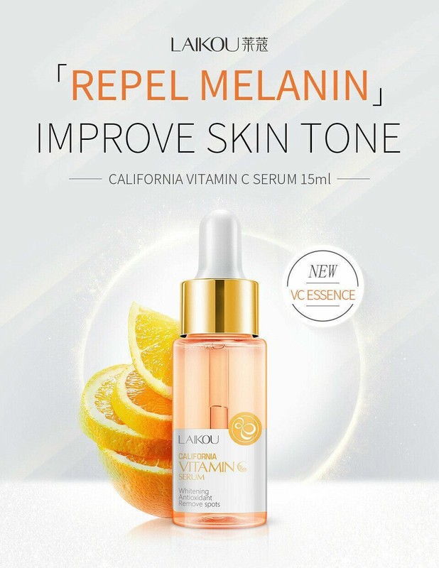 2 Pack Whitening Antioxidant Remove Spots Firm Soothing Vitamin C Serum 15ml gallery