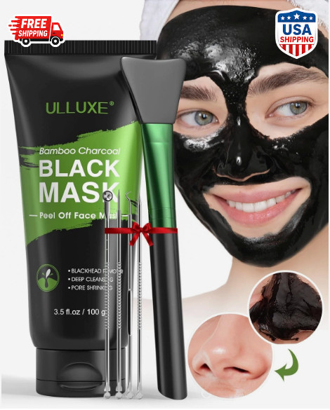 Blackhead Remover Mask, Black Charcoal Peel Off Face Mask, Deep Cleansing Mas…