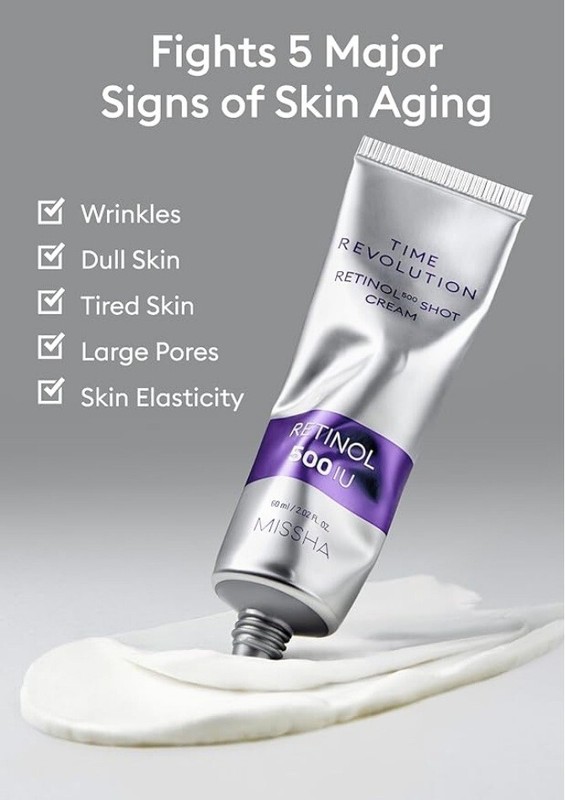 Time Revolution Night Repair Retinol 500 Shot Cream 60ml USA Seller gallery