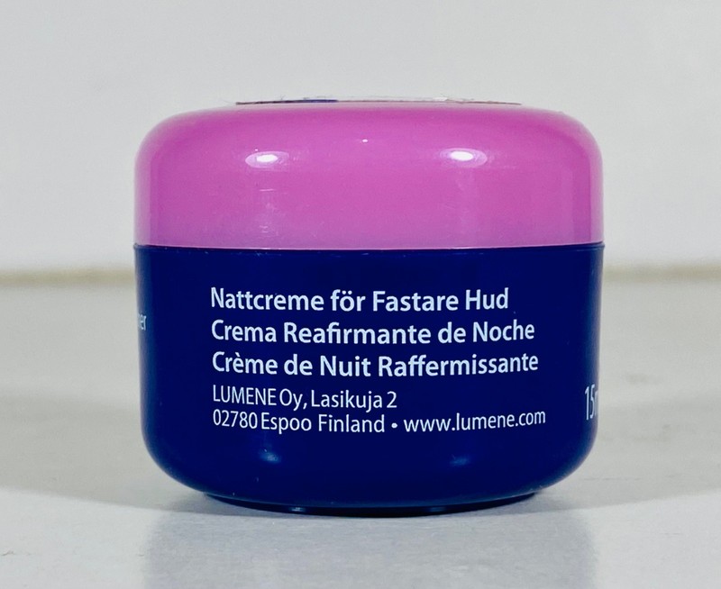 LUMENE Time Freeze w/Arctic Heather Firming Night Cream, 15mL(.5oz) DISCONTINUED gallery