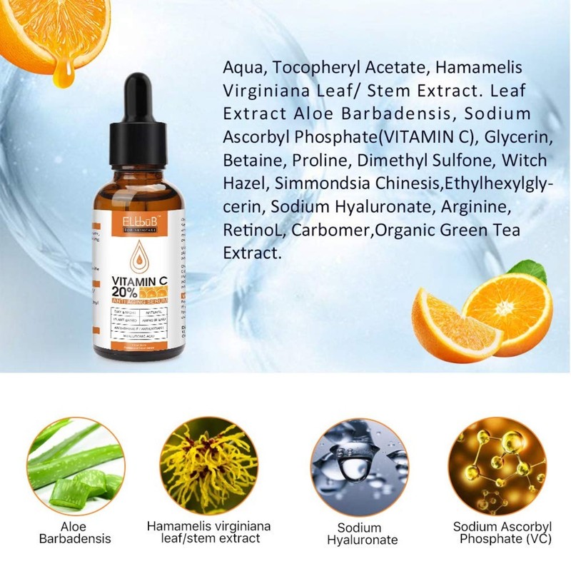 Suero De Vitamina C Para La Cara Cuidado De La Piel #1 Acido Hialuronico Retinol gallery