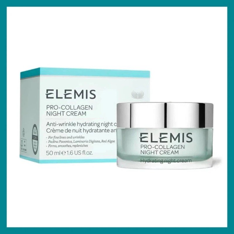 New - ELEMIS Pro-Collagen Marine Cream Anti-Wrinkle Night Cream 50ml | 1.6 fl oz gallery