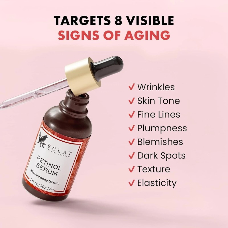 Eclat Skincare Renewing Retinol Serum for Face SKIN FIRMING Serum SEALED gallery
