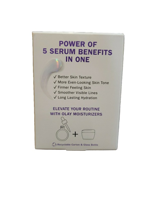 New Olay Super Serum 1 fl oz Skin Texture & Tone Lines Hydration Firm Skin gallery
