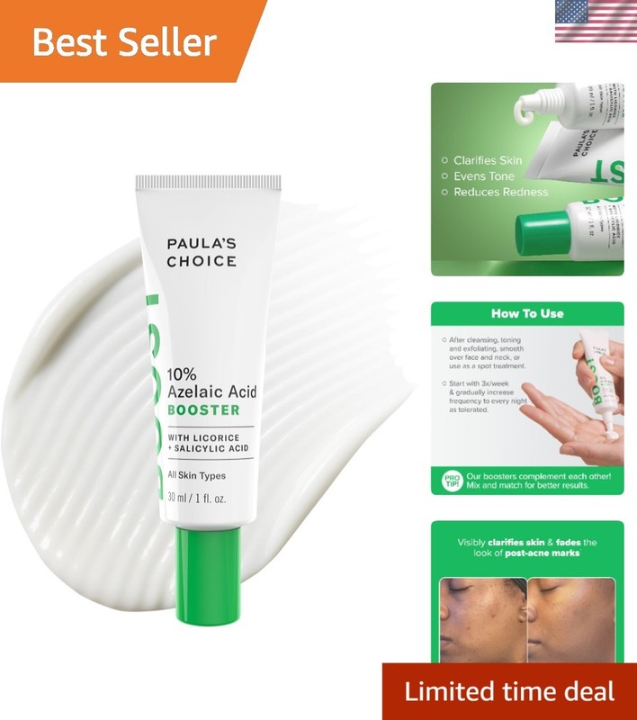 Multi-Tasking BOOST Serum 10% Azelaic & Salicylic Acid for Blemish Control