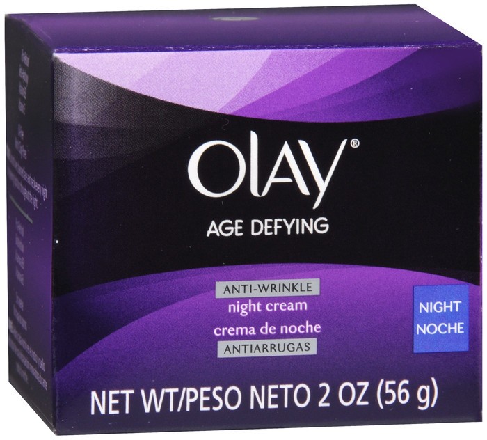 Olay Age Defying Anti-Wrinkle Replenishing Night Cream – 2 Oz