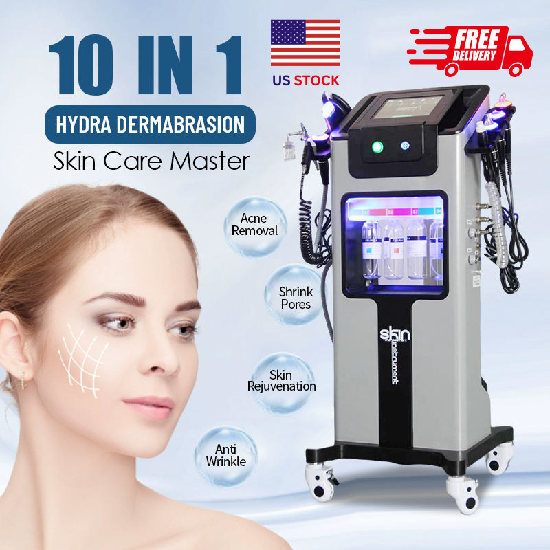10IN1 Facial Hydra Dermabrasion Hydro Water Jet Aqua Skin Deep Cleansing Machine gallery