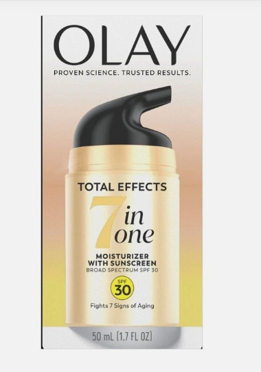 OLAY Total Effects -7 In One Moisturizer/Sunscreen – SPF 30 (1.7 fl. oz.) NIB