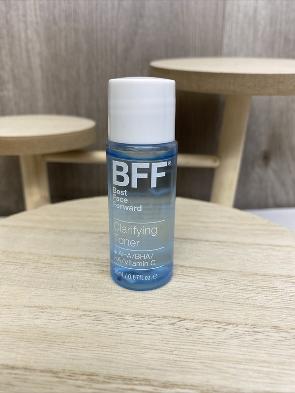 BFF Best Face Forward Clarifying Toner AHA/BHA Non-Acne .67 oz/20mL
