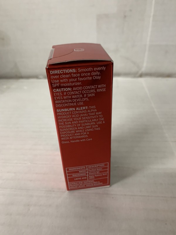 Olay Boosters AHA Serum 30ml 1oz Skin Anti-Wrinkle Smooth Skin-NEW!-RARE! gallery