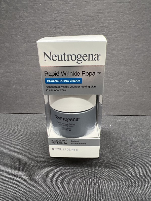 Neutrogena Rapid Wrinkle Repair Regenerating Cream, 1.7 oz Discontinued Package