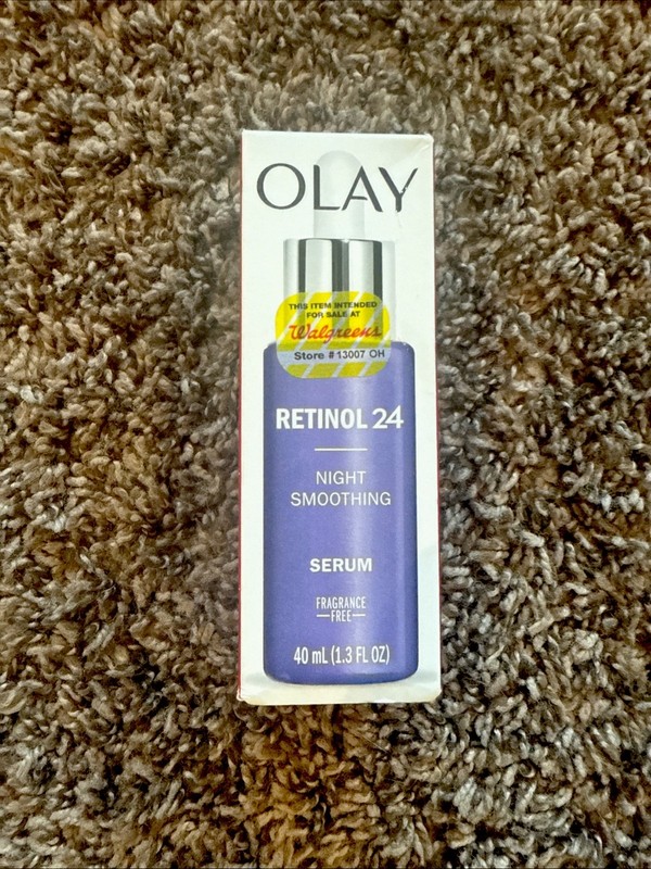 Olay Retinol 24 Night Smoothing Serum 1.3 oz OL20 New – Sealed