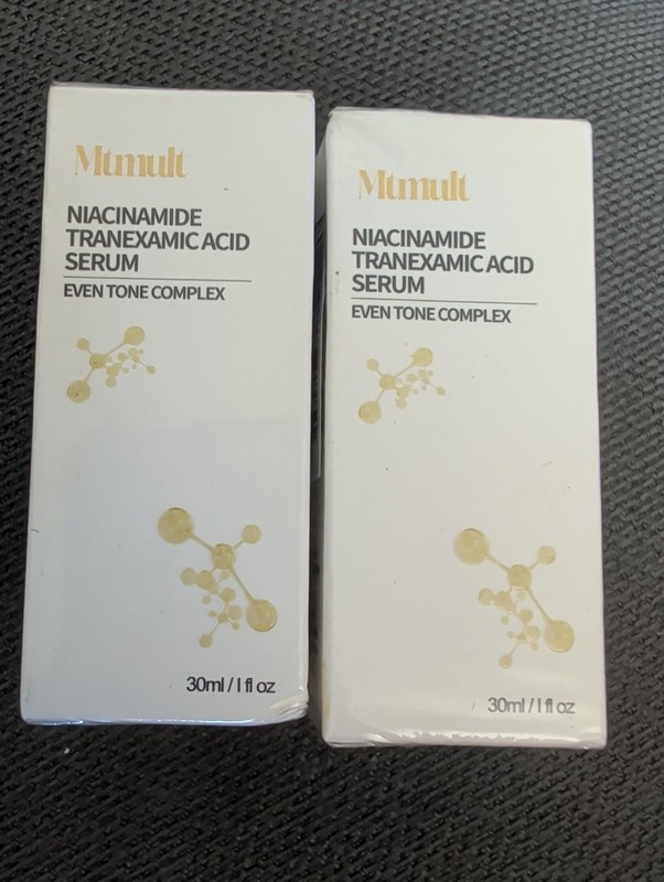 💞 Lot of 2 Mtmult Niacinamide Tranexamic Acid Serum Stem cell Serum Each 1 Oz