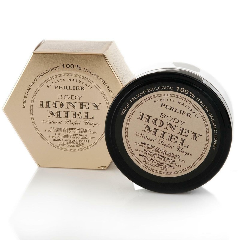 Perlier Honey Miel Anti-Age Body Balm Super Size In Gold Box 13.5 Oz. New