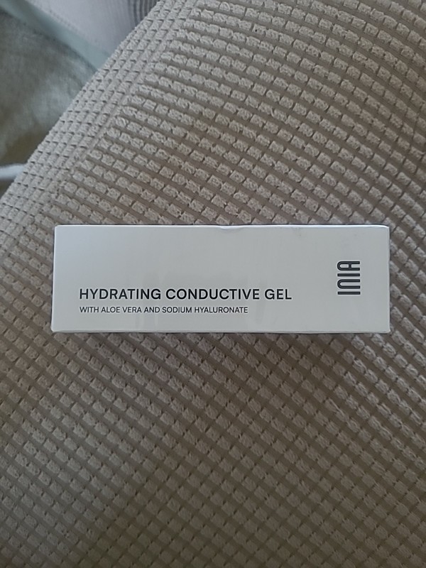INIA Micro-current Hydrating Conductive Gel for Facial and Body Skin Care Aloe