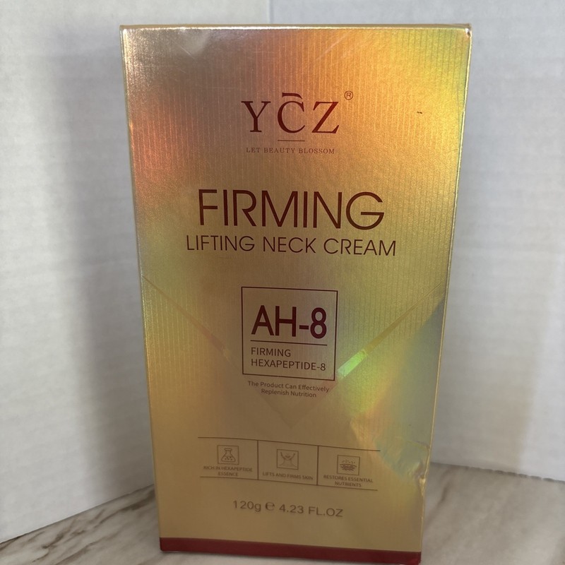 YCZ AH-8 Firming Neck Cream for Crepey Skin Body Care 4.23 Fl Oz Exp 02/26/2028