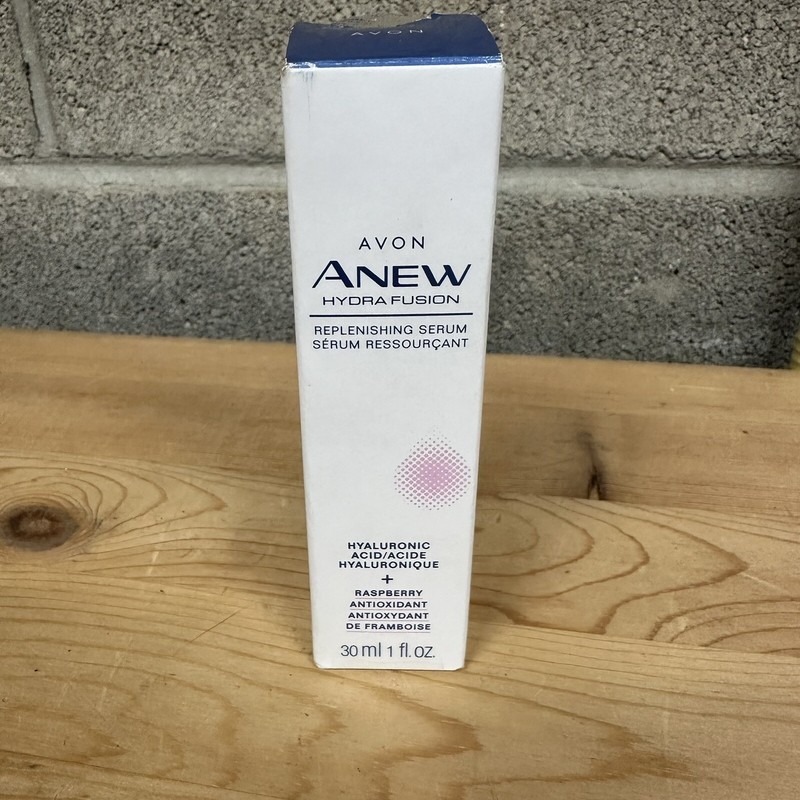 Avon Anew Hydra Fusion Serum Hyaluronic Acid + Raspberry Antioxidant 1 fl.oz NEW gallery