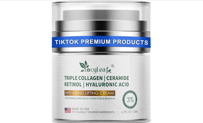 Retinol Cream, Anti-Aging Face Moisturizer, Anti-Wrinkle, Smooth Fine Lines, Hyd