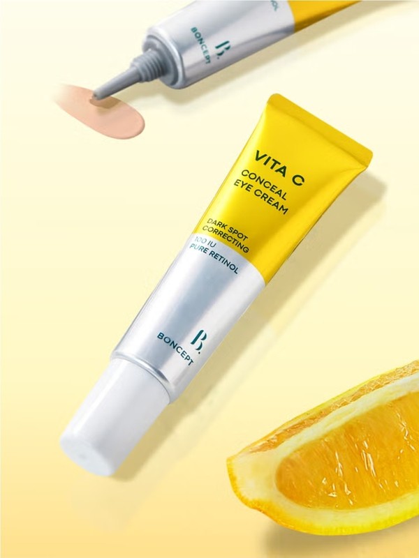 K-Beauty BONCEPT Vita C Conceal Eye Cream 10ml – Vitamin C + Retinol