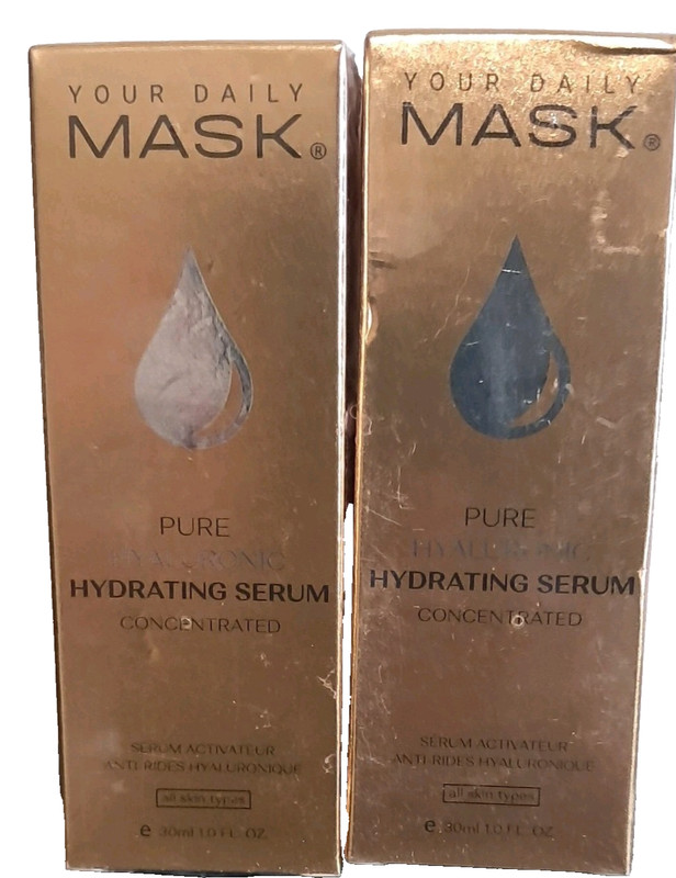 Hydrating Hyaluronic Serum Anti-Aging Rejuvenating Skin Moisturizer Daily Mask