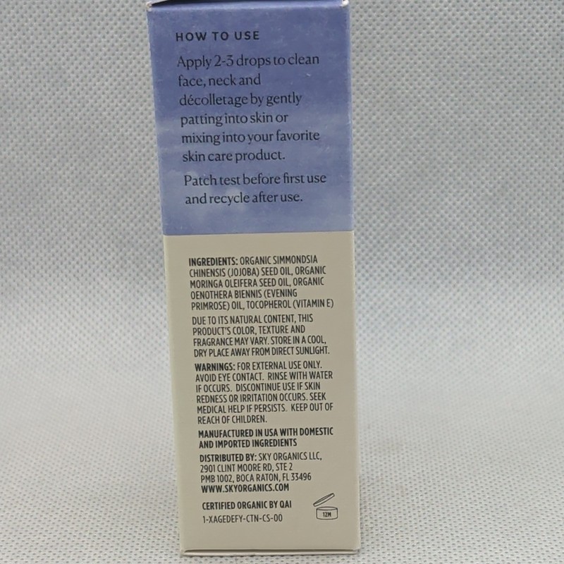 Sky Organics Organic Age Embrace Oil Serum gallery