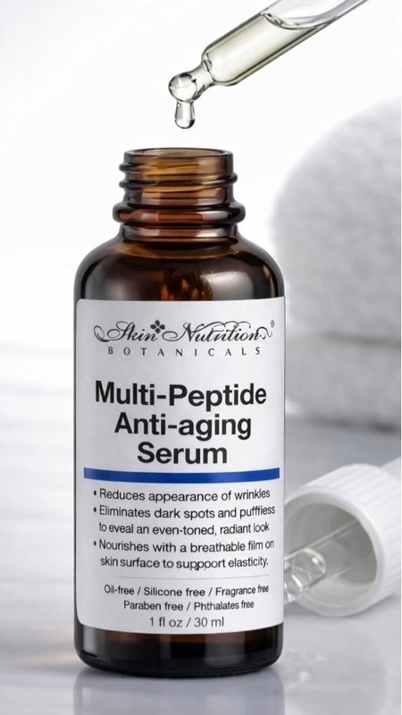Skin Nutrition Botanicals Multi-Peptide Anti-Aging Serum 3 Bottles 1 oz. Each gallery