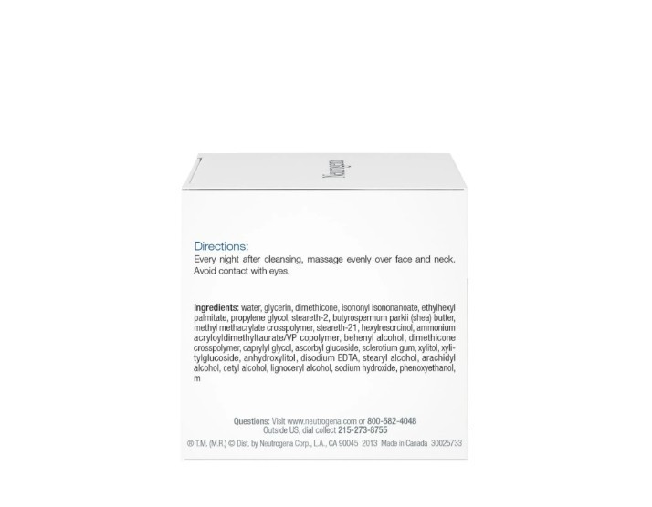Neutrogena Triple Age Repair Night Face Moisturizer, 2 PACK, 1.7 oz (48 g) each gallery