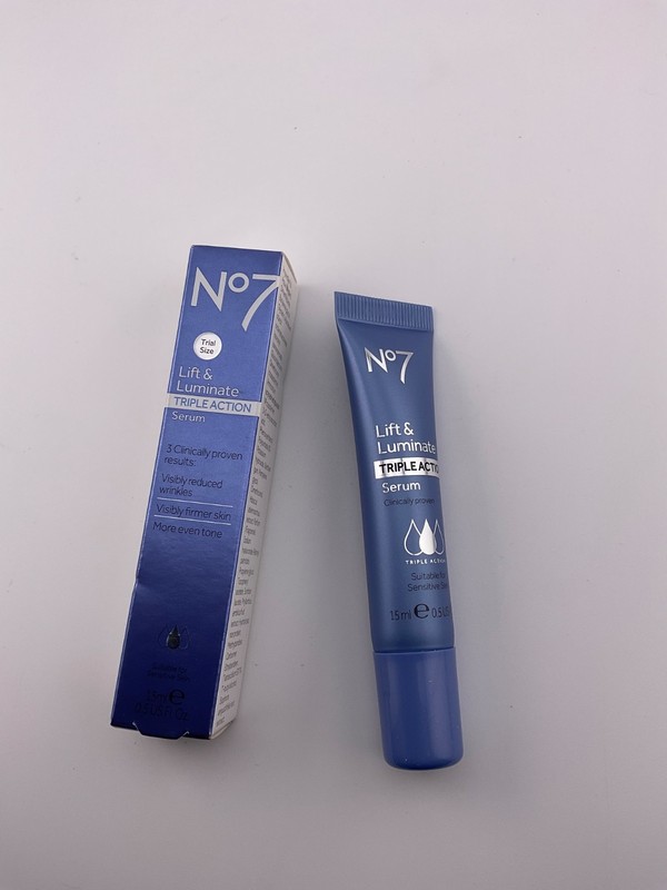 NO7 Lift & Luminate Triple Action Serum 15ml Trial Size gallery