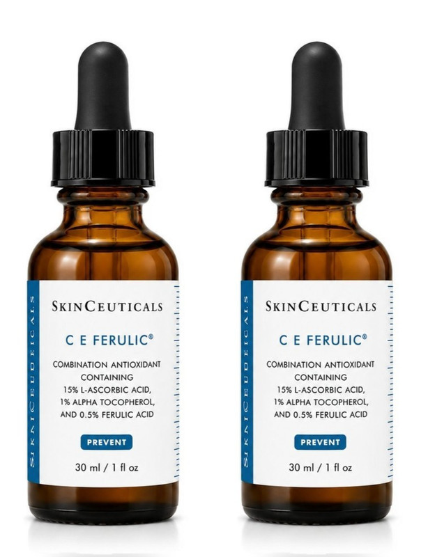2 Pack SkinCeuticals C E Ferulic Antioxidant Face Serum 30ml 1oz Vitamin C New