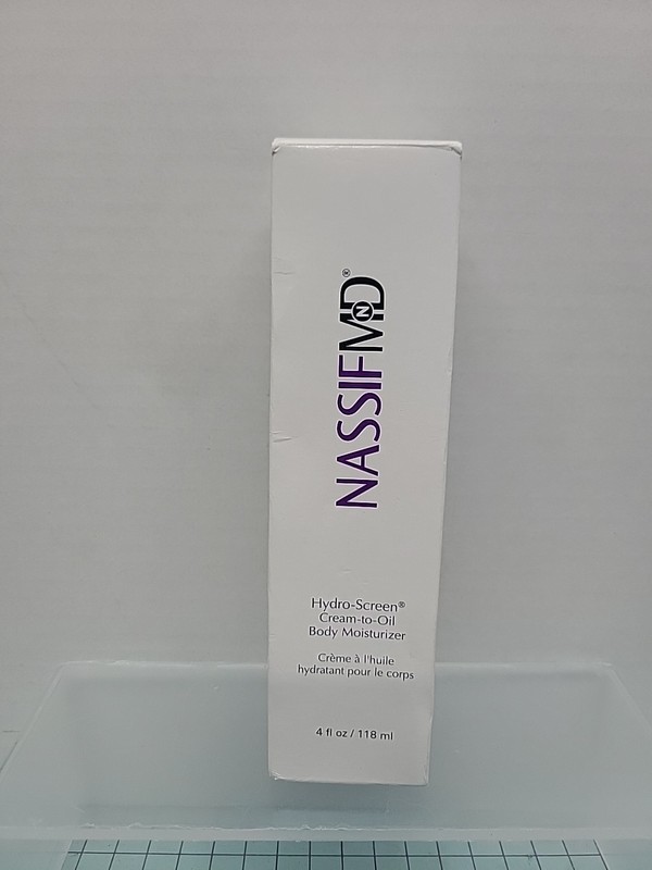 SEALED Nassif MD Hydro Screen Cream to Oil Body Moisturizer 4 fl oz