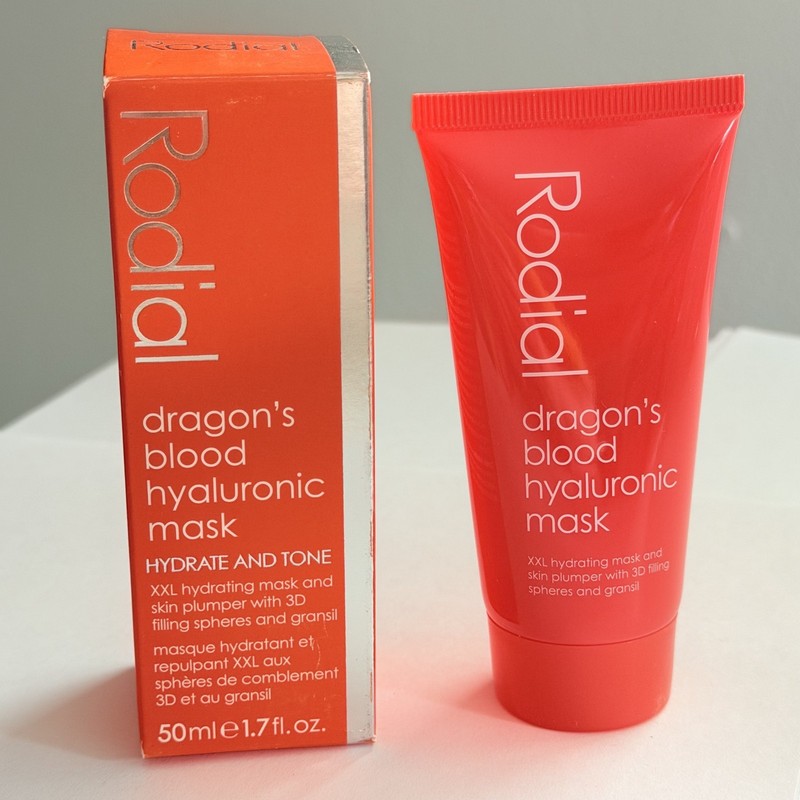 Rodial Dragon’s Blood Hyaluronic Face Mask Full Size 1.7 fl oz New SEALED