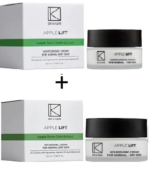 Pack of Dr Kadir Apple Lift Moisturizing + Nourishing Cream (for Dry Skin) 50ml