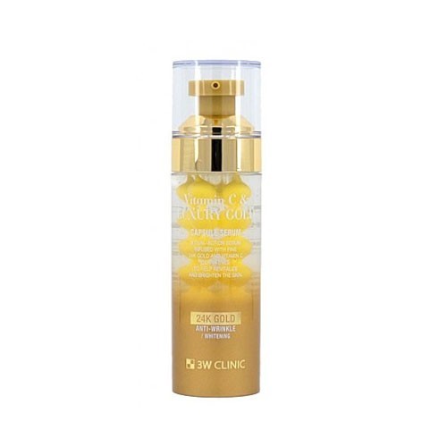 3W CLINIC Vitamin C & Luxury Gold Capsule Serum 56g K-Beauty