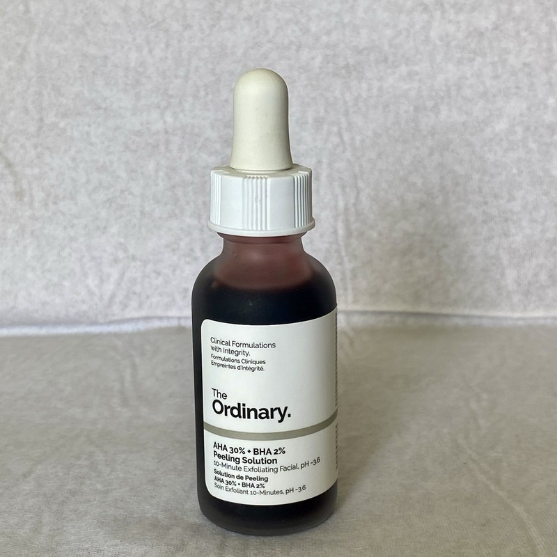 The Ordinary AHA 30% + BHA 2% Peeling Solution Exfoliating Facial 30 ml 1 fl oz