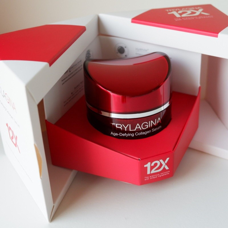 5x 30g Trylagina Age-Defying Collagen Serum 12X Moisturizing Anti-Aging Wrinkle gallery