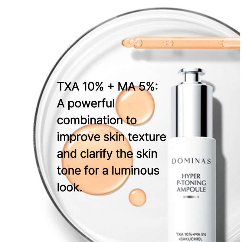 Dominas Ultimate Brightening Set Cream 50g and Hyper P-Toning Ampoule 30ml gallery