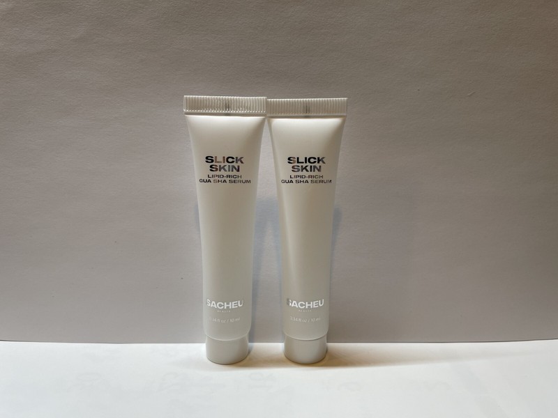 2 x Sacheu Beauty Slick Skin Lipid-Rich Gua Sha Serum 0.34 oz SEALED