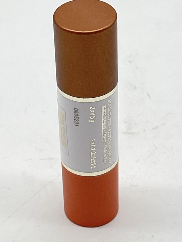 Clarins Glow 2 Go Blush & Highlighter Duo – 02 Golden Peach – 2x 0.1 oz NWOB gallery