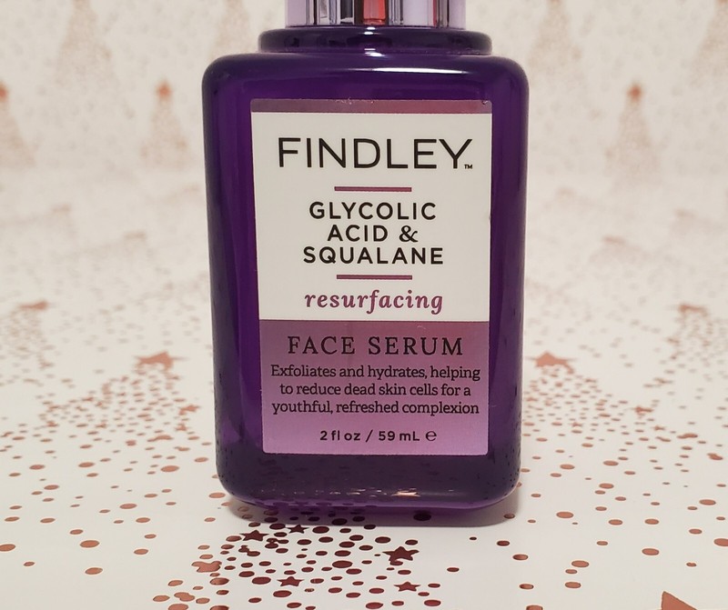 Findley Glycolic Acid & Squalane Resurfacing Face Serum 2 fl oz/59 mL – NEW