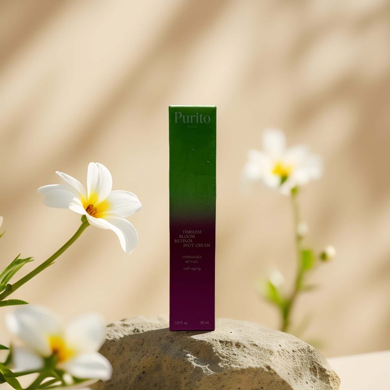 Targeted Firming & Renewal Timeless Bloom Retinol Spot Cream by Purito –