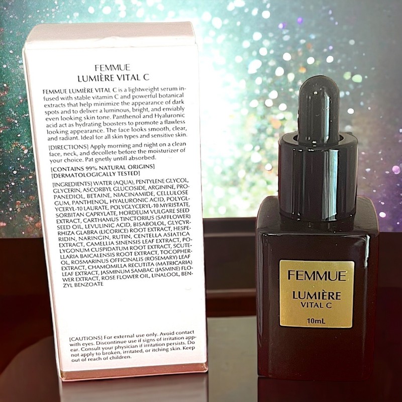 FEMMUE Lumiere Vital C Serum 0.33 fl oz New In box gallery