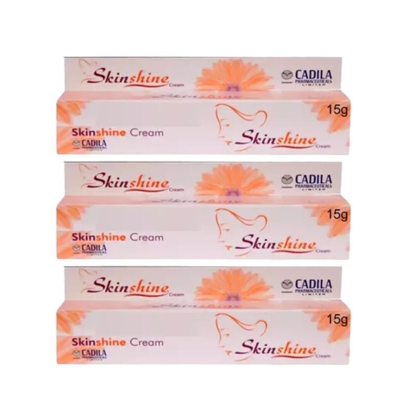 3x 15g Skin Shine Cream Skin Renewal Brightening For Redness Swelling &itching