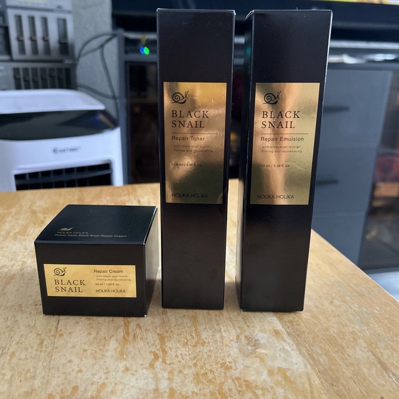 holika holika black snail Lot Bundle