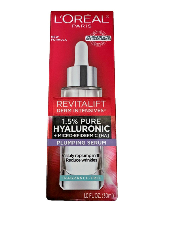L’Oreal Revitalift 1.5% Pure Hyaluronic Plumping Serum 1.0oz