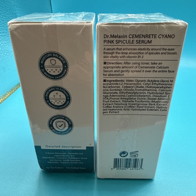 2 count Dr. Melaxin Cemenrete Cyano Pink Spicule Serum Anti Aging Wrinkle 30ml gallery